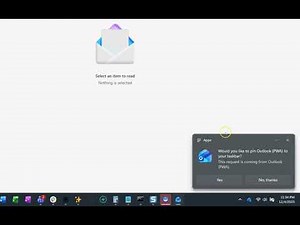 Outlook (PWA) - How to Install on Windows