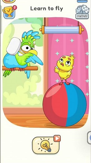 This Is How Little Birds Learn To Fly! #shorts #puzzle #viralvideo