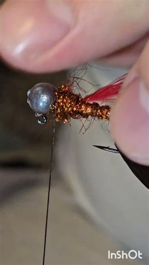 Deadly jig fly for trout & perch#jigfly #flytying #troutfishing #flyfishing