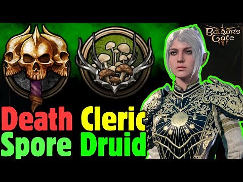 DEATH CLERIC / SPORE DRUID Build - Baldur's Gate 3