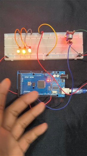 how i control led light by sound sensor #arduinoproject