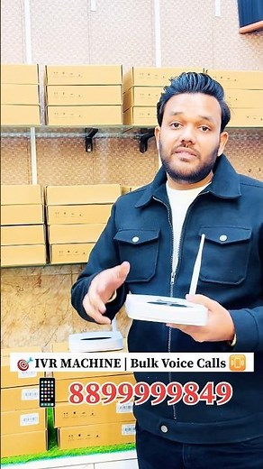 Ivr Machine Demo | IVR Machine System #a4e1marketing #ivr #callcentre