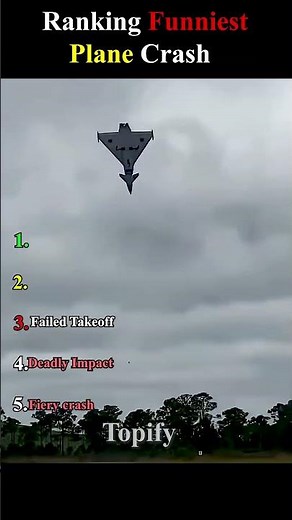 Ranking the Craziest Plane Fails 😂✈️ | #Shorts