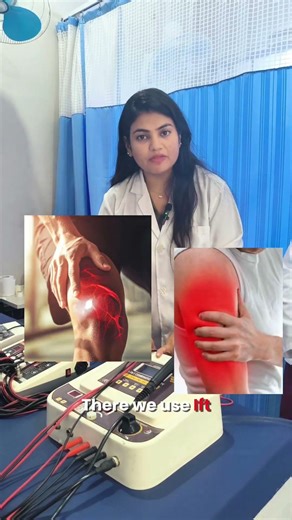 Electrotherapy in Physiotherapy – #physiotherapy #anatomy #shorts