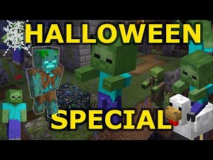 Switchable Zombie / Drowned Farm - Halloween Special - Minecraft 1.19