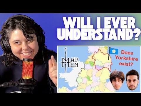 English Counties Explained 🇬🇧🗺️ | Map Men | American Reacts