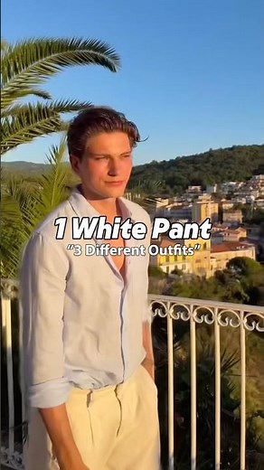 3 Chic Ways To Wear White Pants 🤍 #fashion #outfitideas #shorts