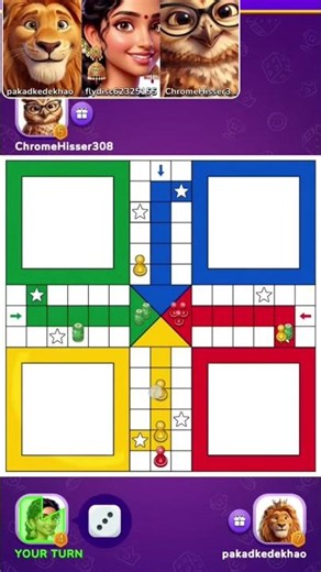 Play ludo with friends defensive | Private table gameplay tricks 74 #ludo
