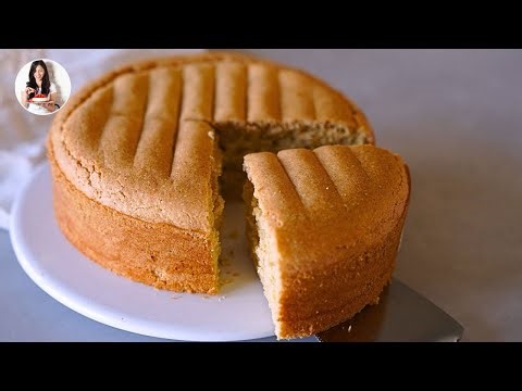 Bizcocho Esponjoso de Avena Sin Azúcar, Sin Lácteos y Fácil de preparar | Auxy