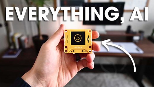AIPI Lite Review Tiny AI Gadget That Talks Back,Copies Voices & Sticks Anywhere