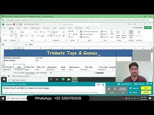 Excel Chapter 4: Hands-On Exercise 1 Simulation Training | Excel Chapter 4 Hands-On Exercise 1 Simu