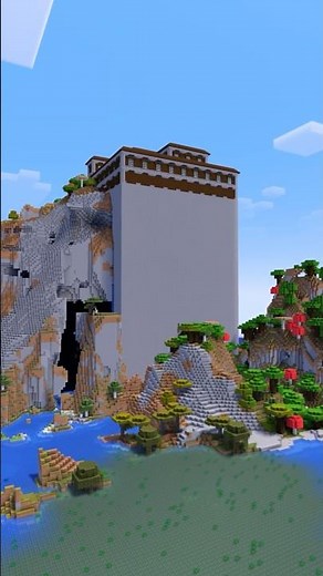 TALL Woodland Mansion Minecraft Seed!