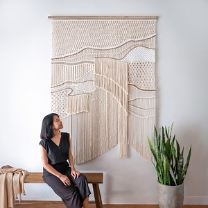 Extra Large Macrame Wall Hanging Boho Decor Macrame Wall Art for Headboard Decoration Tapestry Abstract Wall Hanging - Etsy