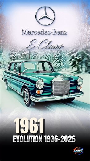 Mercedes-Benz E-Class Evolution 1936 - 2026 | Drive Evolution