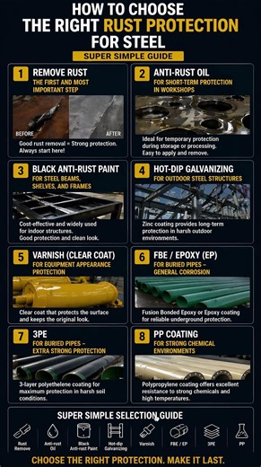 How to choose the steel anti-rust technique? #welding #5月2日 #welder