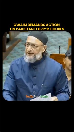 India 🇮🇳 | AIMIM chief Asaduddin Owaisi urged the government to launch what he termed “Operation Insaaf” to capture Pakistan-based terror accused... | Instagram
