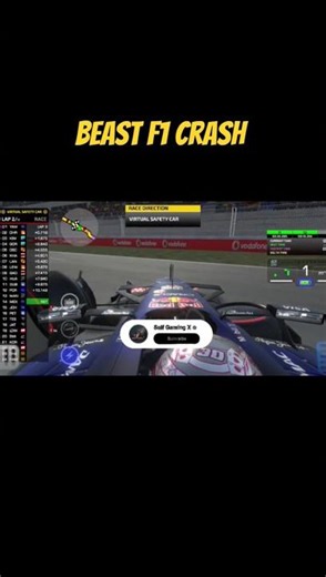 **💥 Brutal F1 Crash & Tyre Blowout! | Monoposto 2026 Gameplay 🏎️😱** #f1 #formula1 #monoposto #f125