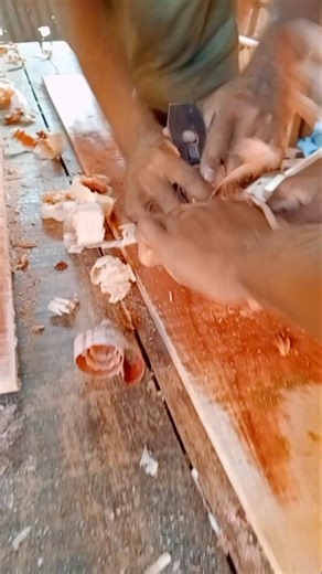 Amazing Wood Smoothing with Single Plane!#Woodworking #WoodSmoothing #Carpentry #HandTools #wood