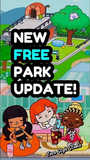 🔥NEW FREE PARK UPDATE Coming to Toca Boca World! 😱 (August 18th Release) #shorts #tocaboca