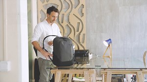 Our 15.6” Cypress Hero Backpack with EcoSmart® made from 26 recycled water bottles is thoughtfully designed to protect work essentials while also protecting the environment. www.targus.com | Targus