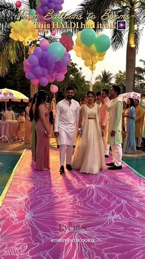 Epic Haldi Ceremony | From Balloons to Booms | Fun Haldi Celebration