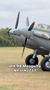 Lincolnshire Aviation Heritage Centre’s DH.98 Mosquito boasts two Merlin 25 engines developing over 1,600 HP each #warbirds #ww2 #wwii #ww2history #mosquito | Daniel J Wheatcroft
