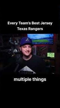 Best jersey in Texas Rangers history