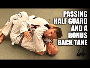 How to Pass Half Guard & A Bonus Back Take | Jiu-Jitsu Basics