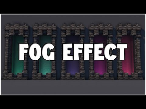 How to Create Fog Effects on Walls in Minecraft | Tutorial