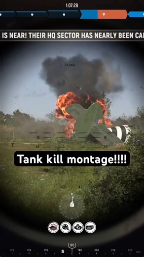 Tank kill montage wait to the end for some whacky moments. #hellletloose