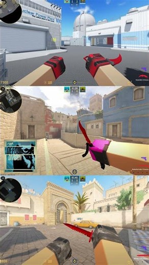 CRIMSON WEB KNIFE SHOWCASE 🔴🕸️ #defusedivision #showcase #roblox #cs2