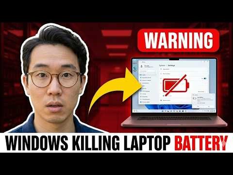 URGENT ALERT: 3 Hidden Windows Settings That Are Draining Your Laptop Battery