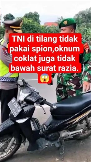 viral TNI kena razia P0 Li S1‼️🪖😱#shorts