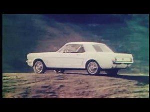 14 Ford Mustang Commercials from 1964 [VERY FIRST YEAR MUSTANGS!]
