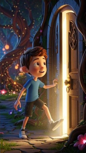 🔥The Magic Door of Easy Success A Short Story with Powerful Moral forKids#moralstory #kids#shortvide