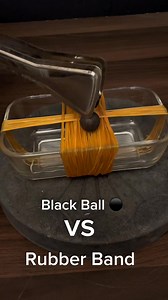 7.2K views · 24 reactions | Black Fire Ball vs Rubber Band. . . #fireball #blackball #satisfying #experiment | Productive.Labours | Facebook