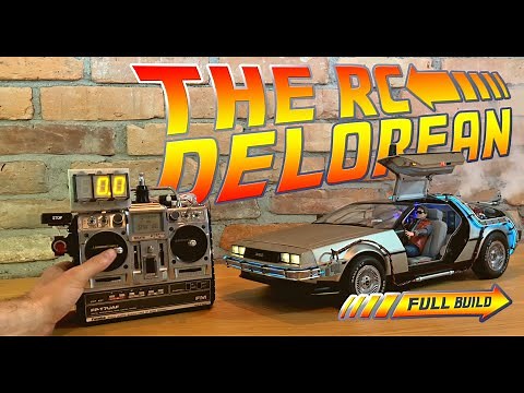 How I converted the Eaglemoss/Fanhome DeLorean into an RC Car - Full Build