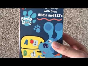 Blue's Clues: ABC's and 123's VHS Review