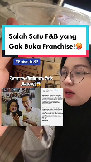 Agak lain nih! Disaat yang lain menyebar banyak franchise, kopi Tuku tetep buat perbanyak cabang sendiri! Kalo menurut kalian ini bakalan oke gak? #kopituku #jokowi #bisnis #franchise
