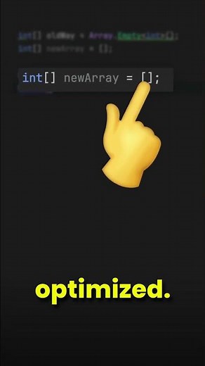 Correct empty arrays