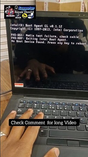 No Boot Device Found. Press any key to reboot thePXE-E61 Media Test Failure FixNo Boot Device
