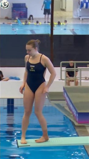 ELNA WIDERSTROM - BRITISH NATIONAL DIVING CUP 3M SPRINGBOARD WOMEN'S ROUND 01 #WomensSports