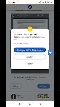 Como Assinar um documento eletronicamente pelo Gov.br 2025