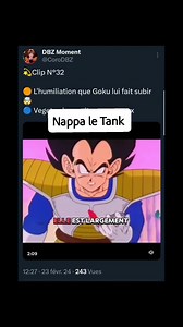 Goku humilie Nappa #DBZ #dragonball #anime #dragonballz #vf #histoire #nostalgie #nappa #goku #vegeta #humiliation #nostalgie #frissons #reels | Coro Dbz