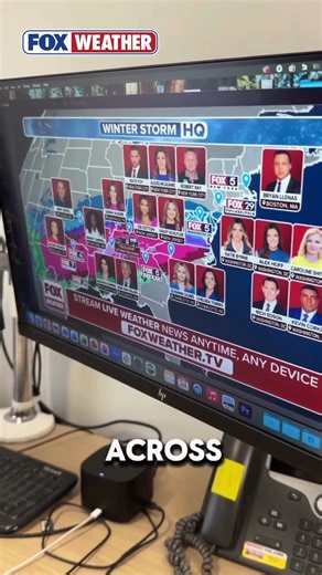 🦊 FOX WEATHER TEAM COVERAGE: As this historic winter storm continues to move across the country, FOX Weather has you covered 24/7 all weekend long. We have reporters, meteorologists and experts stationed throughout the U.S. so stay with us for the latest: #winter #weather #FoxWeather #behindthescenes #teamcoverage | FOX Weather