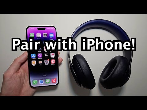 Beats Studio Pro Headphones: How to Connect to iPhone!