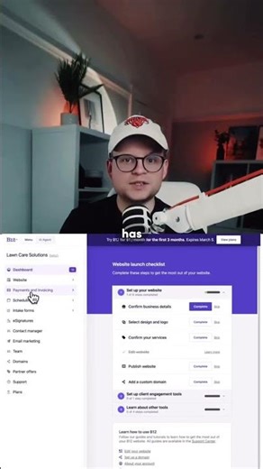 B12 allows you to build a website in seconds with its powerful AI engine