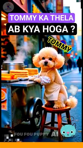 टॉमी का स्प्रिंग रोल 😄 Tommy ka paratha 😋 Funny dogs videos #tommy #dog #springroll