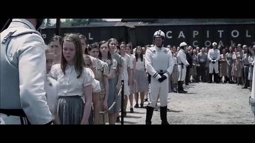 The Hunger Games Katniss and Peeta Reaping Scene [HD]