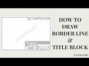 title block in engineering drawing